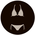 Icon of a bra and panty set